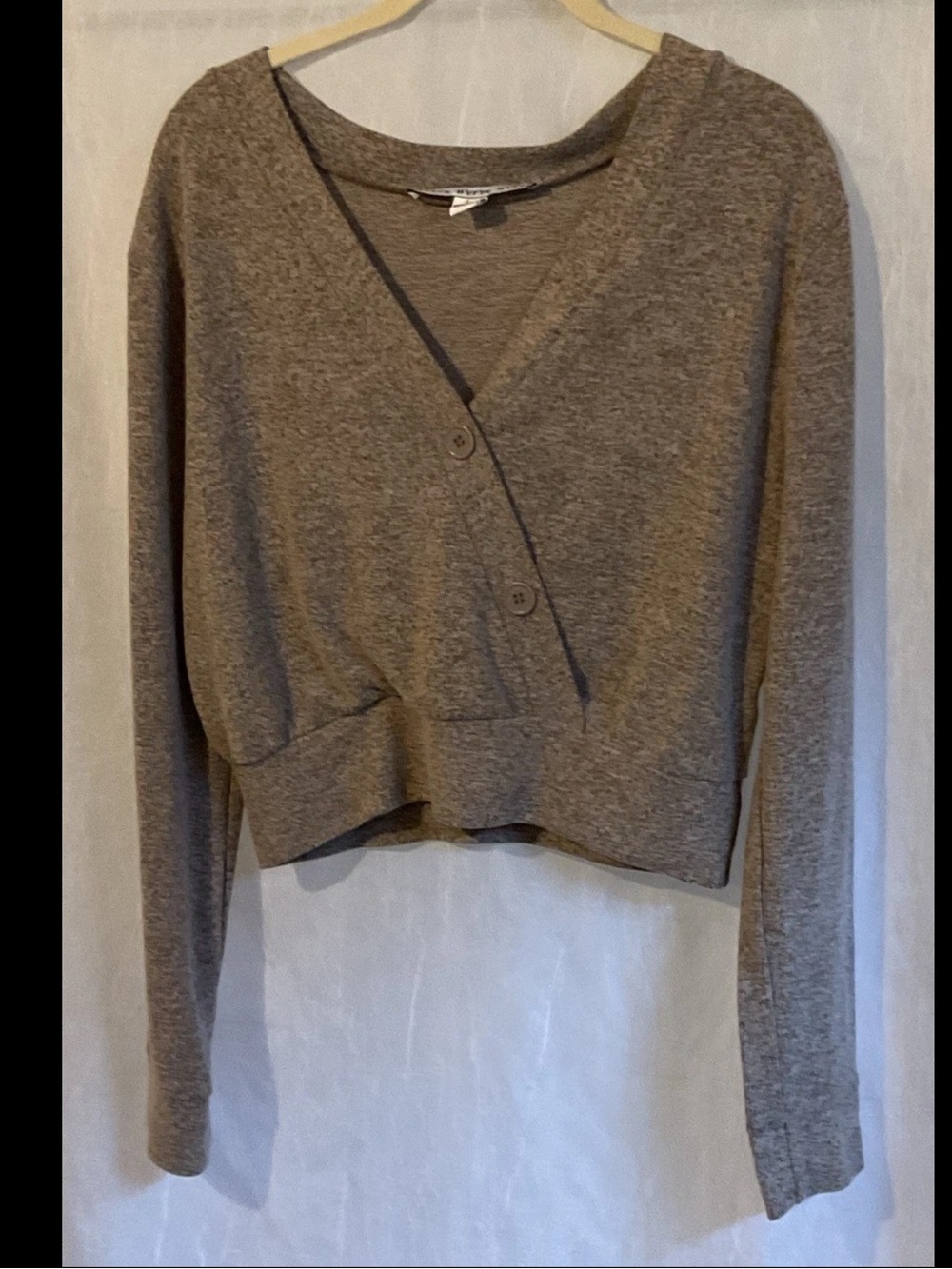 HYFVE Neutral Taupe Gray Knit Top
